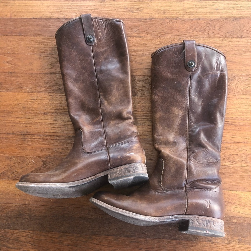 FRYE Melissa Button boots